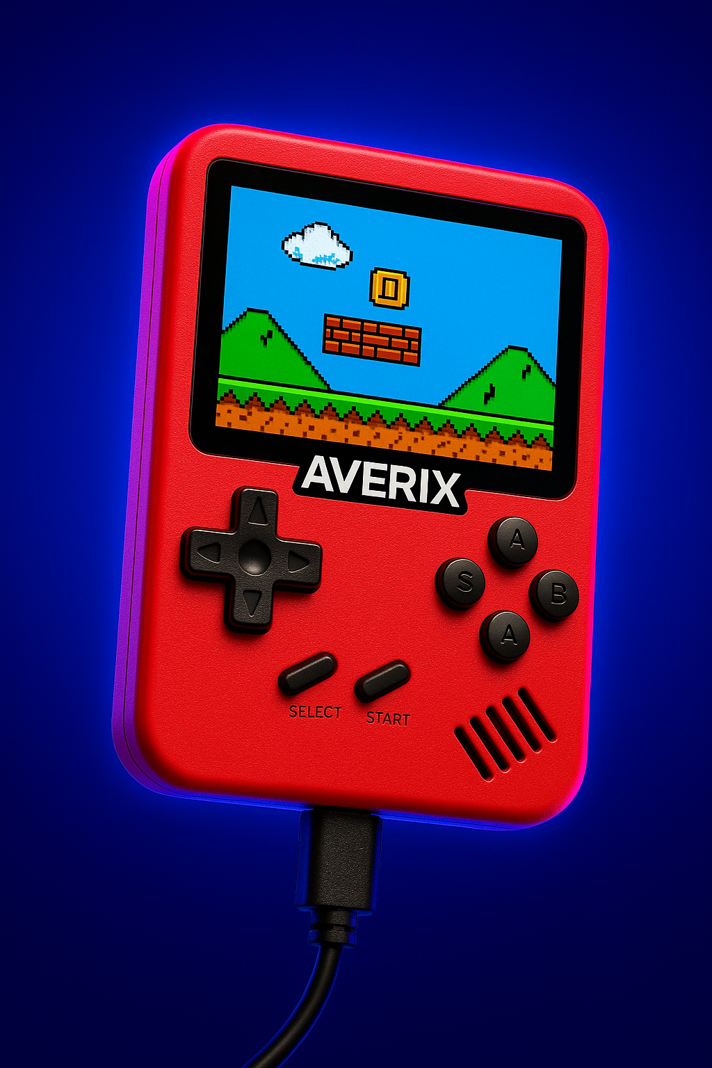 AVERIX Retro Handheld Game Console 🎮